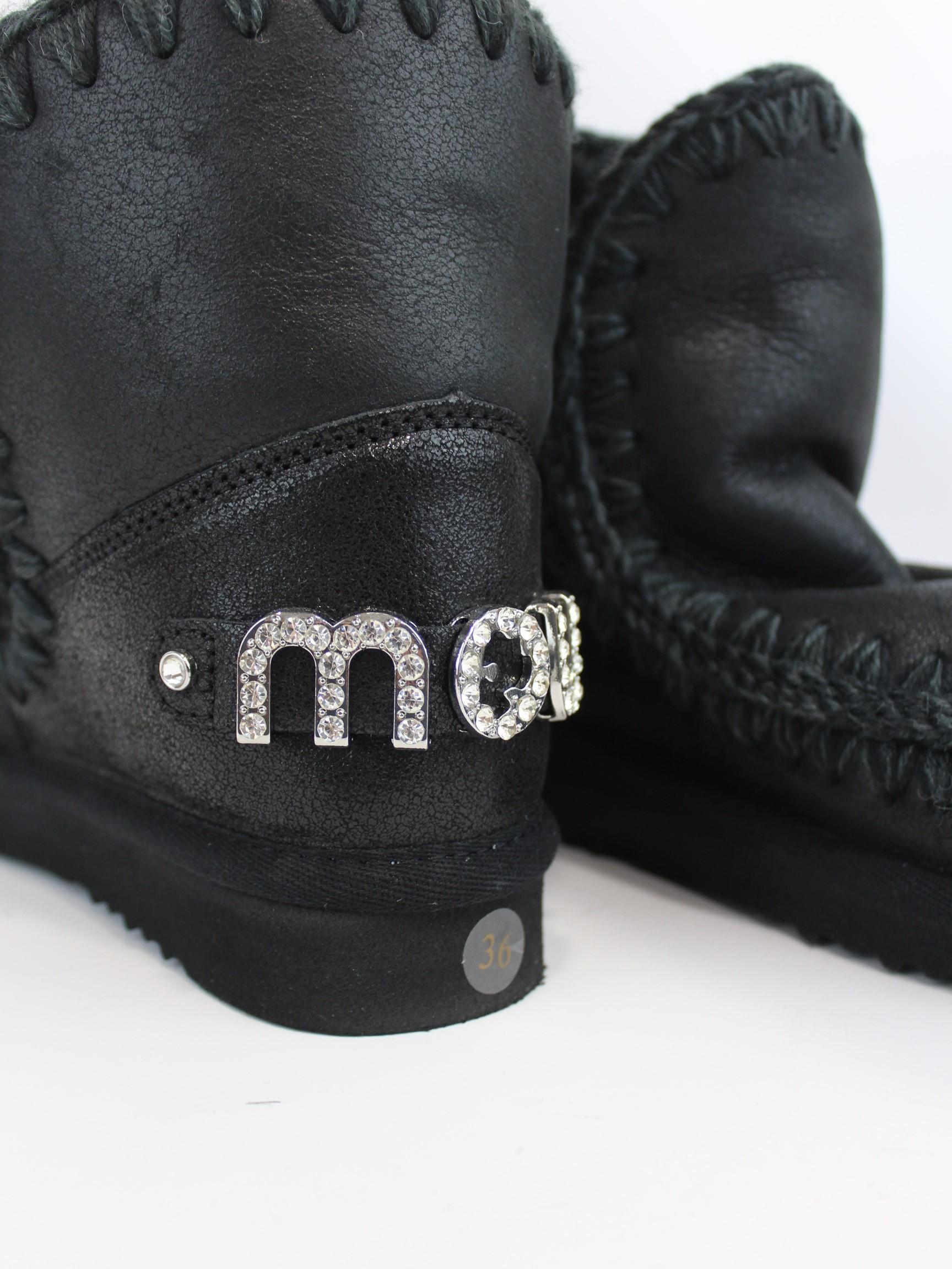 Logo eskimo strass MU.FW101036B CBKG MOU 