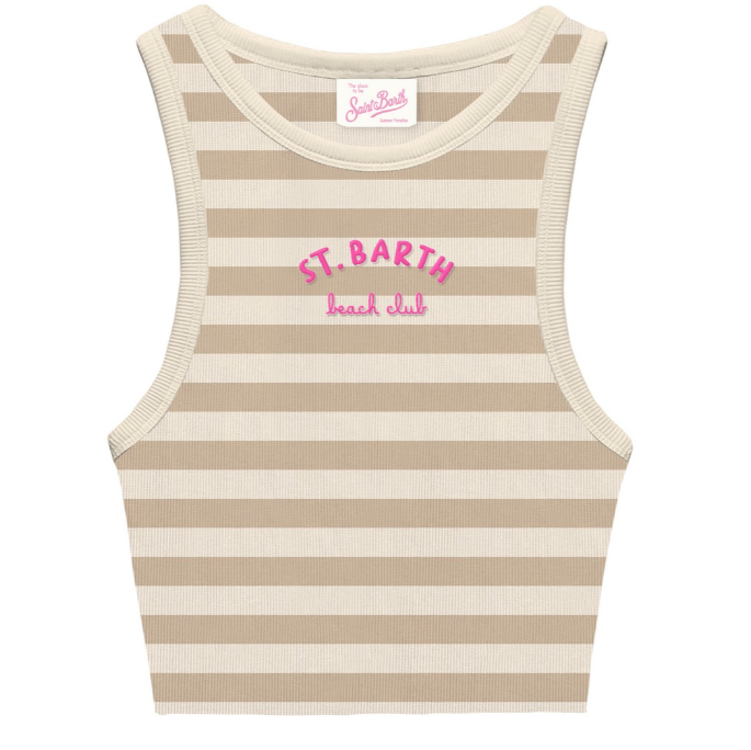 top a righe BLUE JR 03457H MC2 SAINT BARTH 