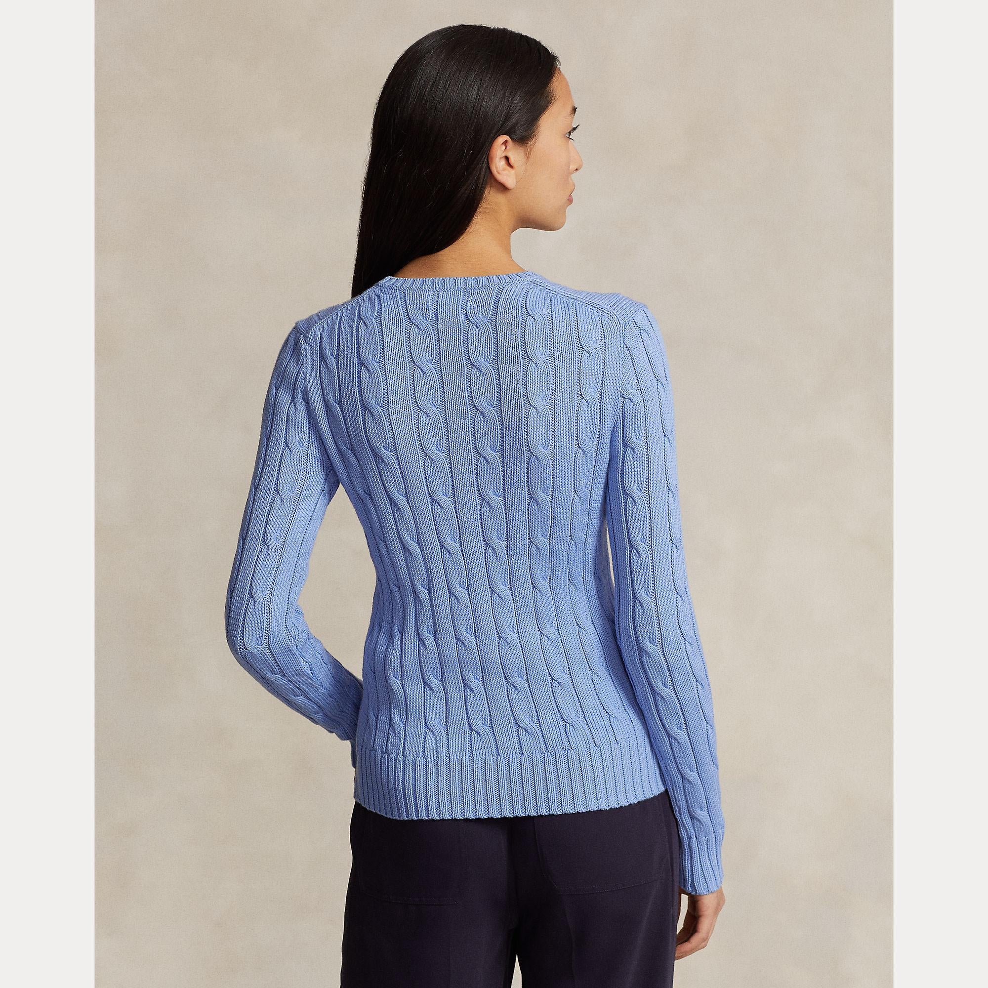 maglia girocollo a trecce 211-891640 003 RALPH LAUREN POLO 
