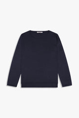 KANGRA maglia in seta e cashmere Blu