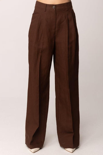 pantalone a palazzo 261AP2324 10780 TWINSET ACTITUDE 