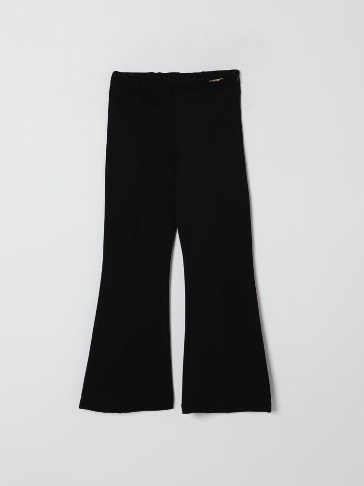 pantalone a zampa nero 252GJ2110 00006 TWINSET GIRL 