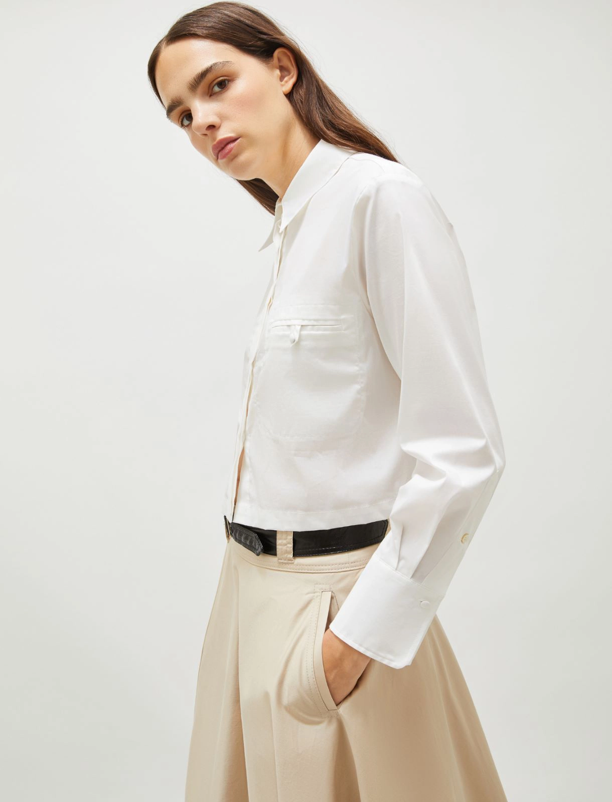 camicia cropped ASSISI 001 MARella 