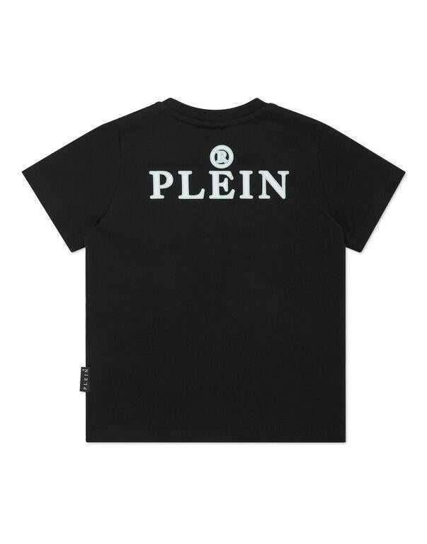 t-shirt con logo iconico SAECBTK1334 PJY002N 0205 PHILIPP PLEIN 