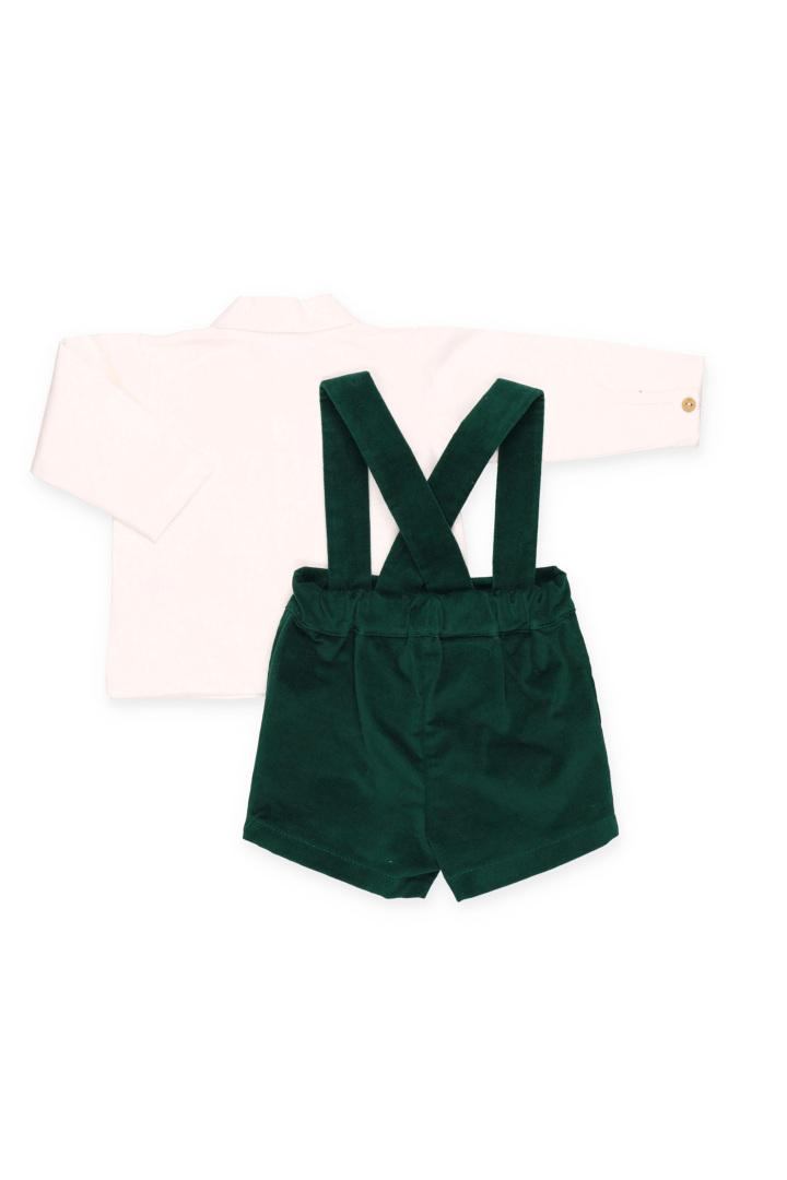 completo con salopette 25699 V.MUSGO JULIANA 