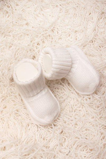 scarpine neonato 045572 BIANCO MAGLIFICIO DI VERONA 