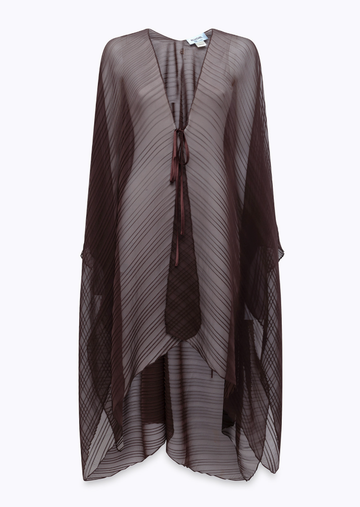 maxi poncho plisse NA6013T4289 90913 Blugirl 