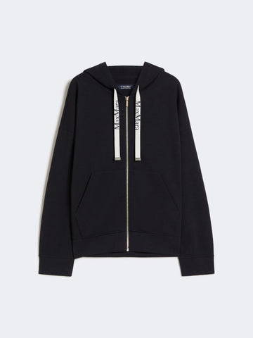 felpa con zip in jersey tecnico SMMJOUR 005 S MAXMARA 