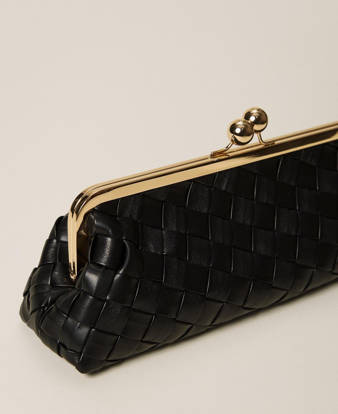 borsa clutch intrecciata 261TB7301 00006 TWINSET 