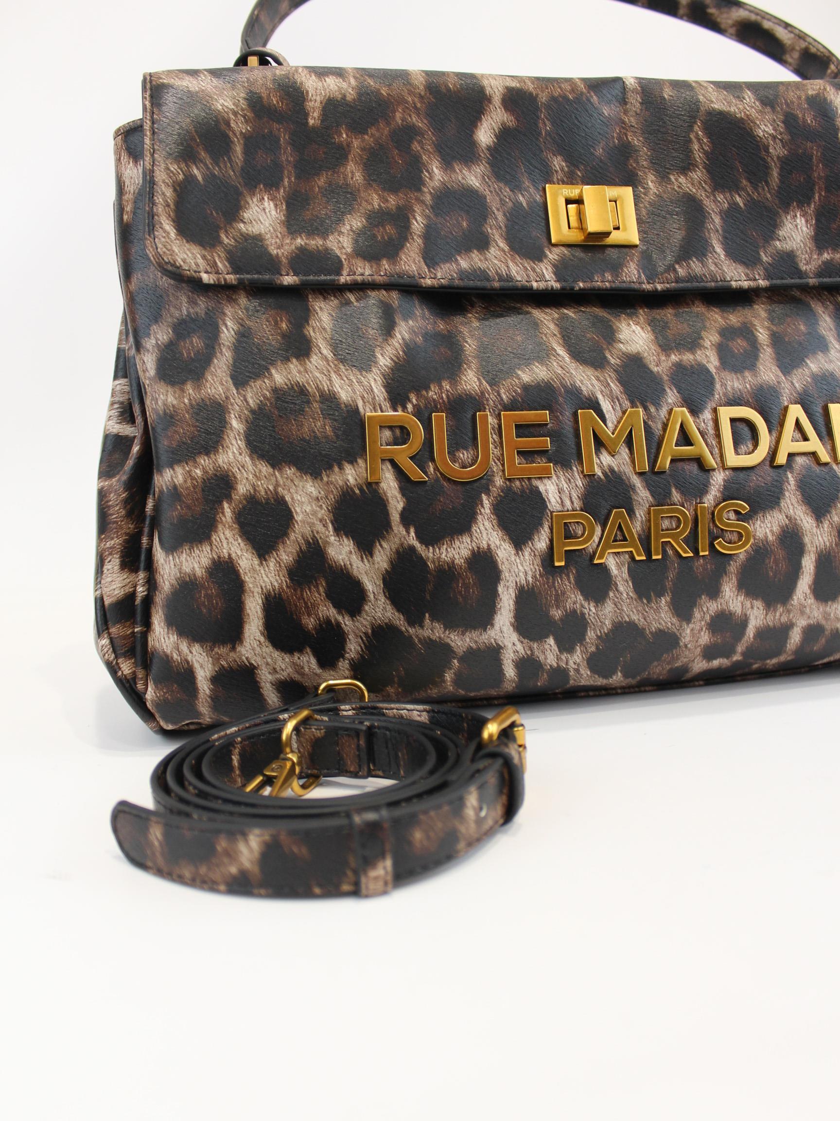 borsa les jour xl 1488 LEOPARD RUE MADAM PARIS 