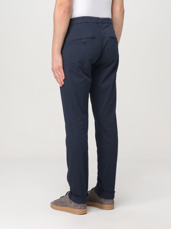 pantalone gaubert con bottone e zip UP235GS0096UPTD 890 DONDUP 
