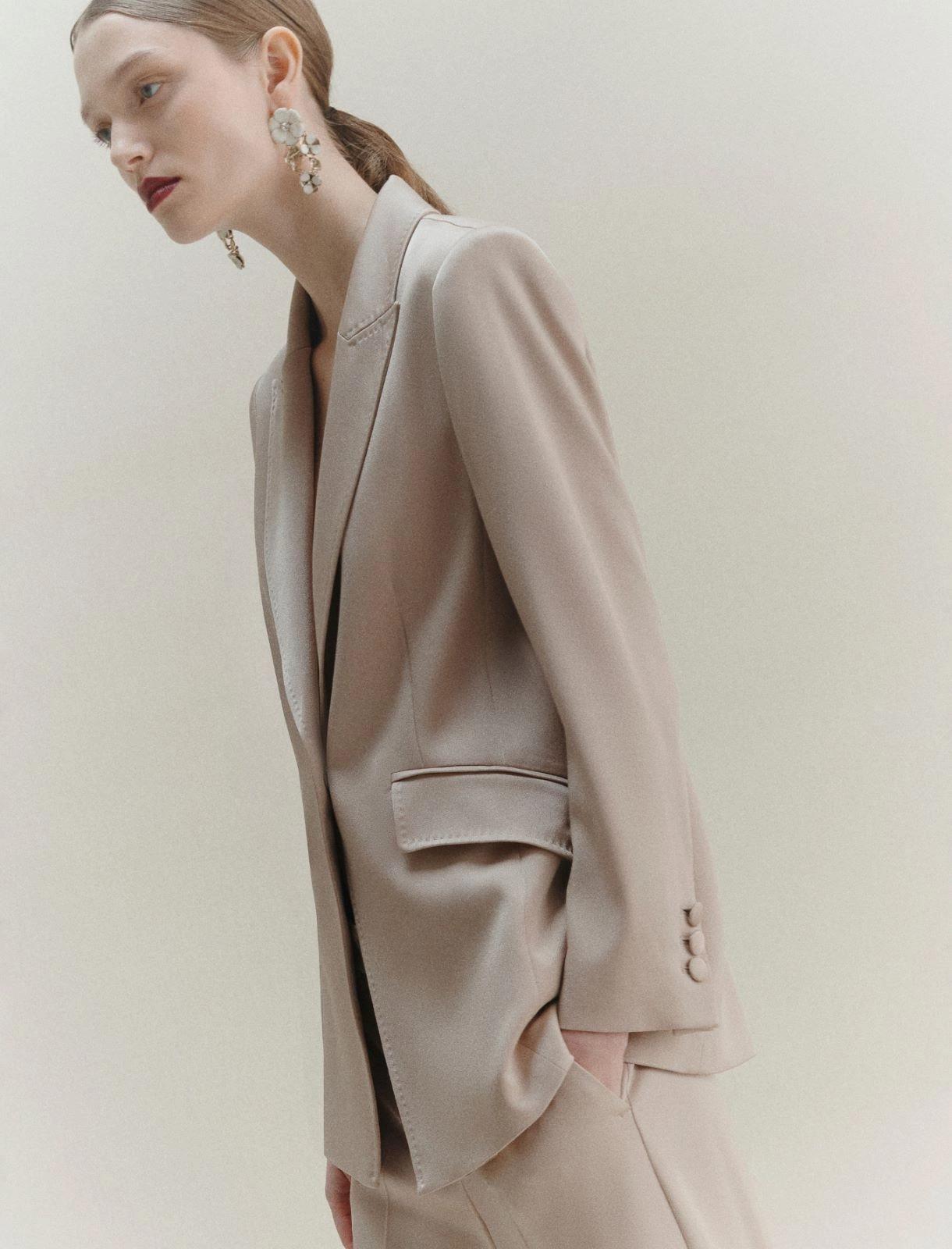 giacca in satin COGNAC 002 MARella 
