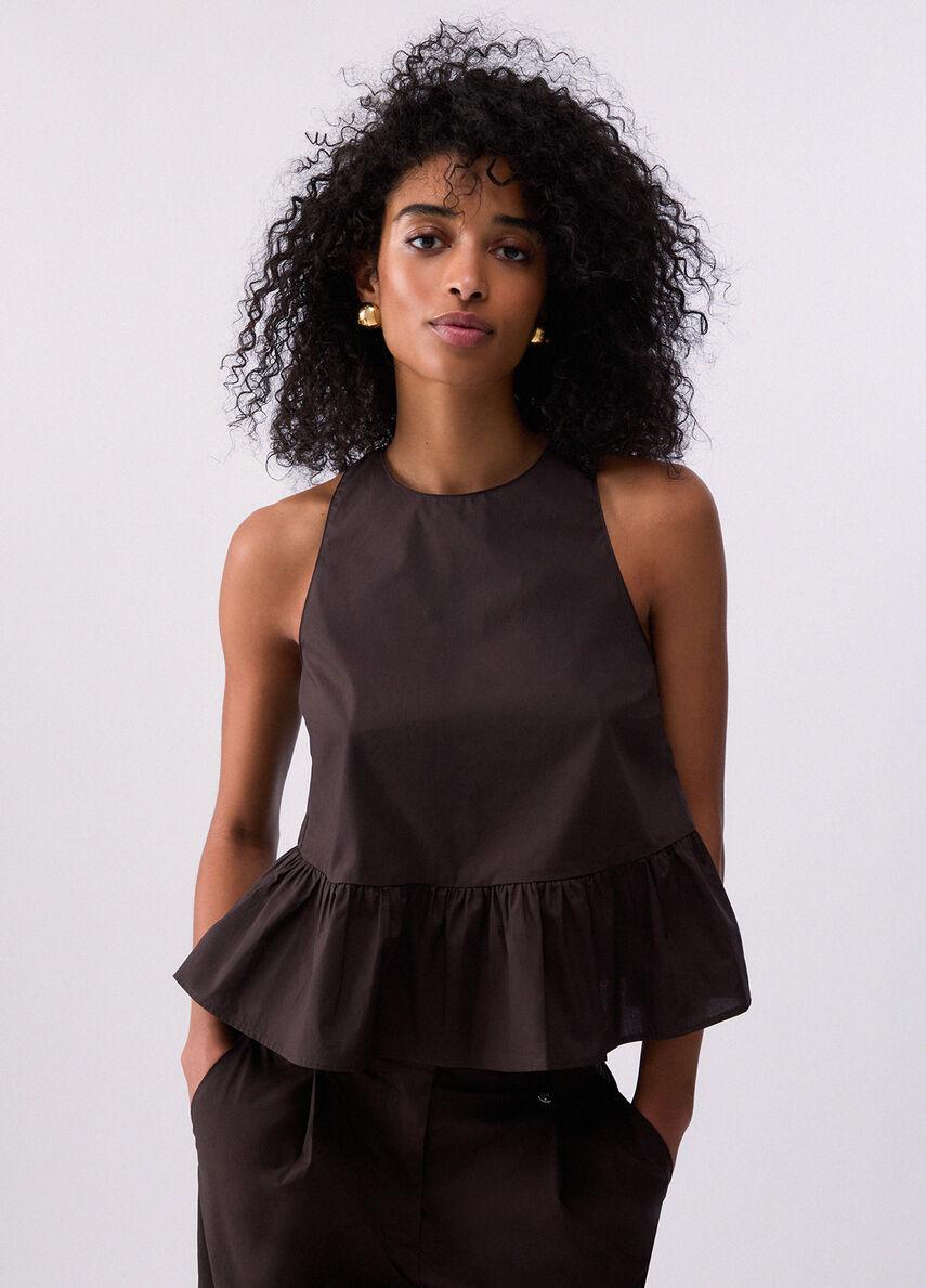 top con fiocco WA6365T4853 91109 LIU JO WHITE 
