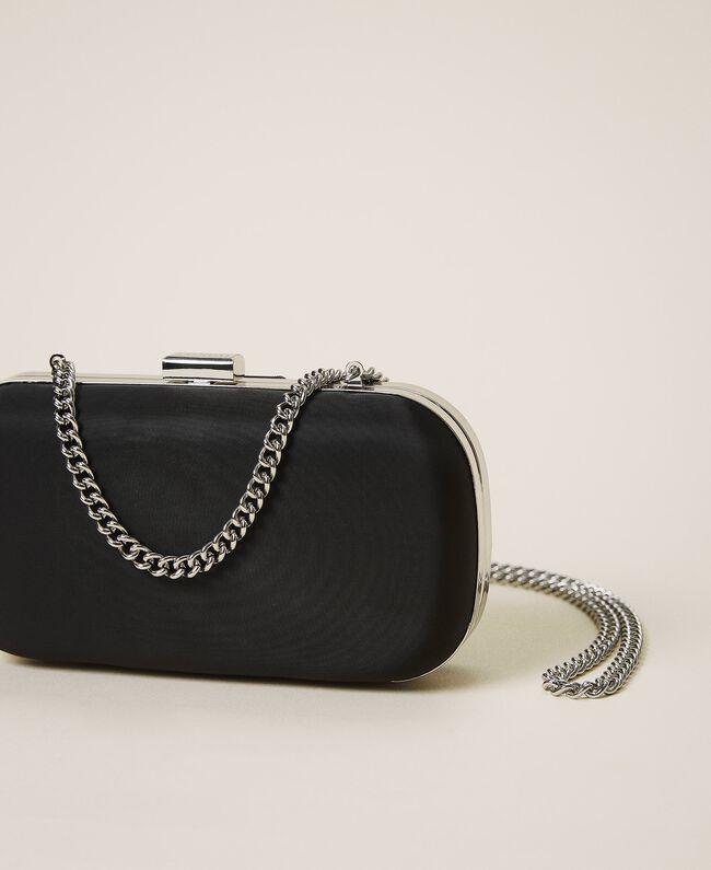 BORSA CLUTCH CON FIBBIA GIOIELLO E TRACOLLA 202TB7063 00006 TWINSET 