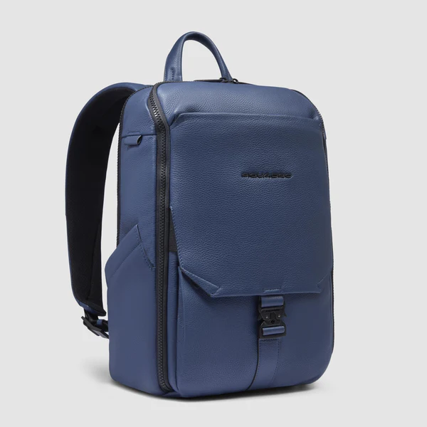 zaino in pelle piquadro CA6610S135 BLU PIQUADRO 