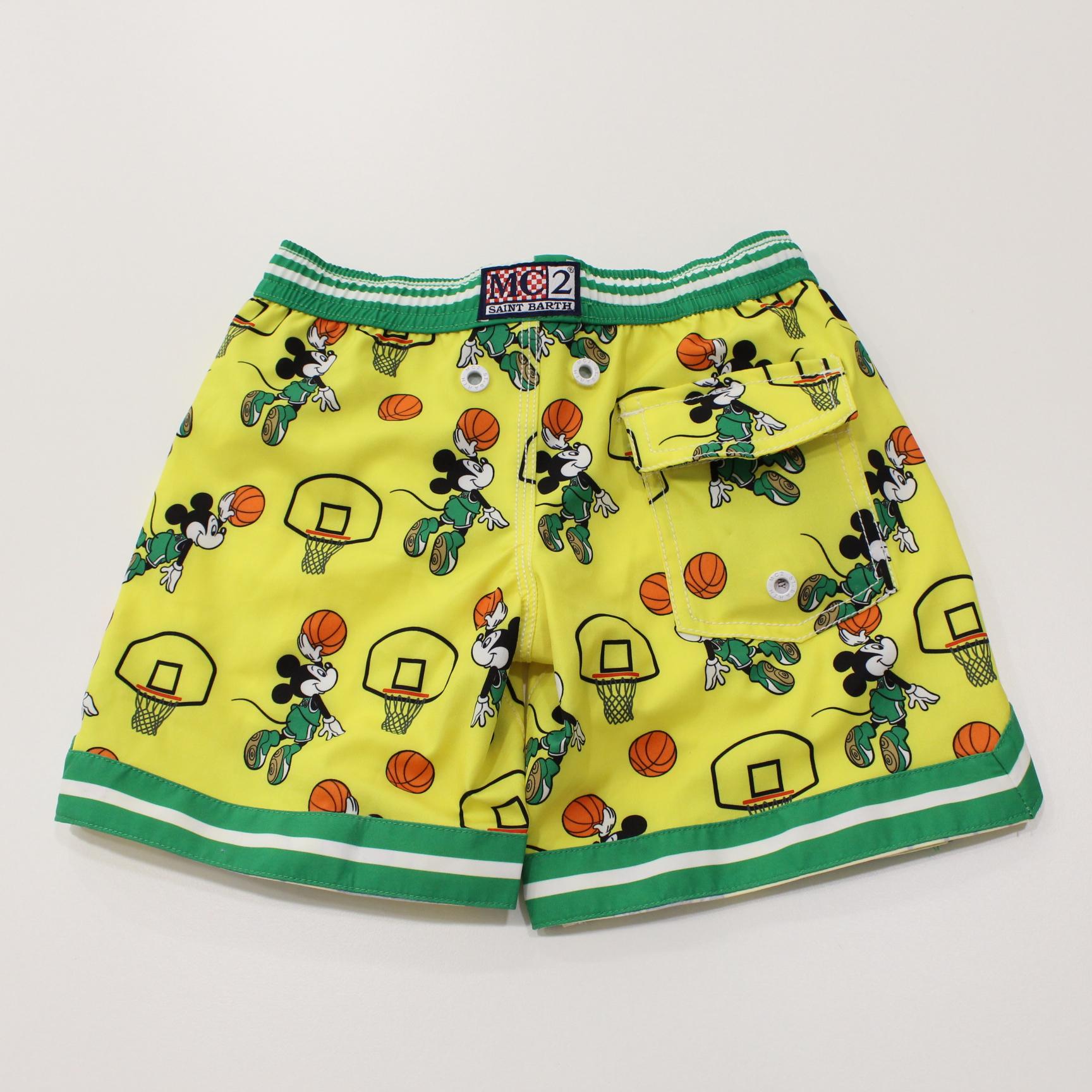 Costume Topolino e basket MALIBU COLLEGE JR 00790B MC2 SAINT BARTH 