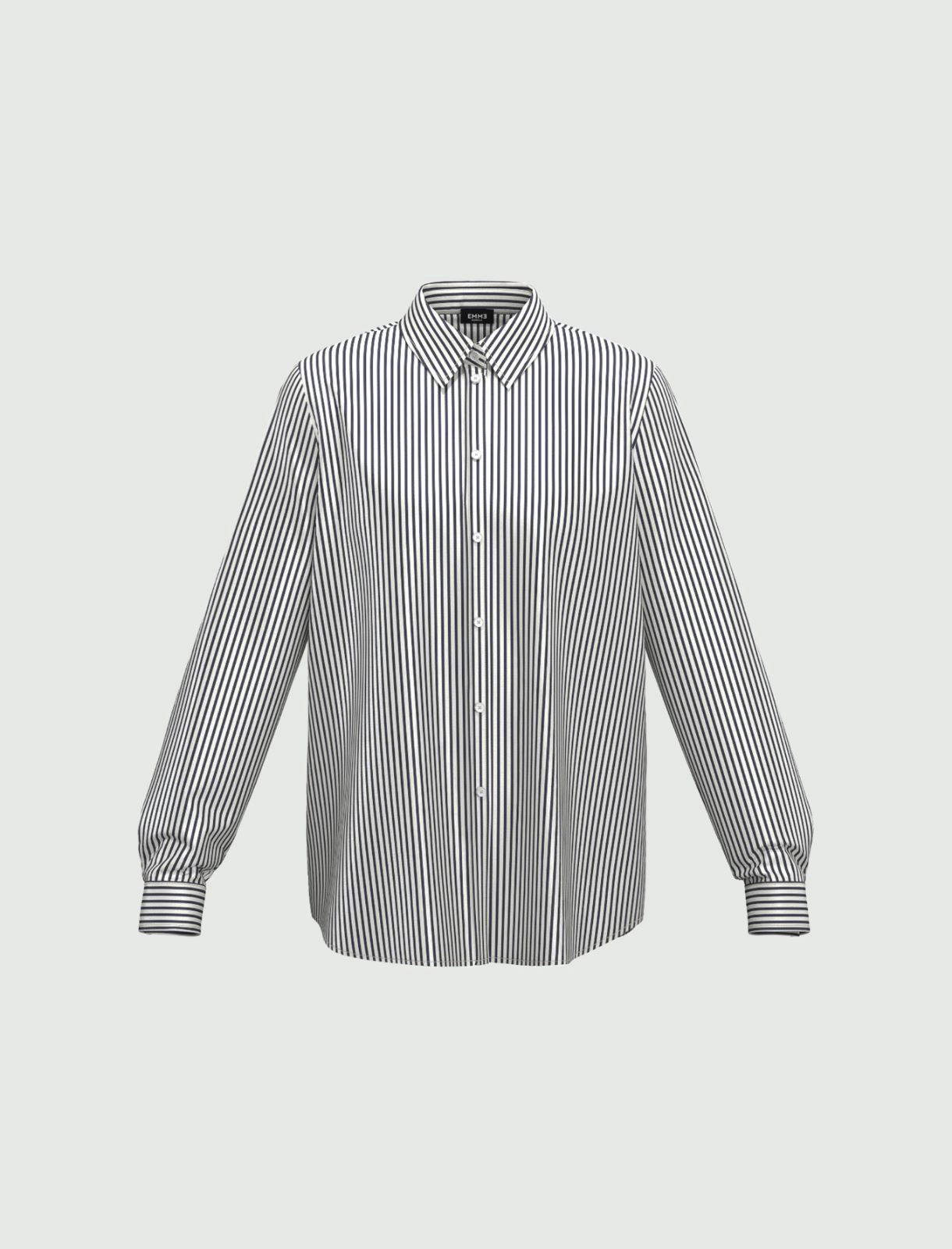camicia a righe FOCE 007 EMME MARELLA 