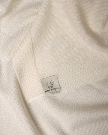coperta in lana merino 045286 L900 LATTE MAGLIFICIO DI VERONA 