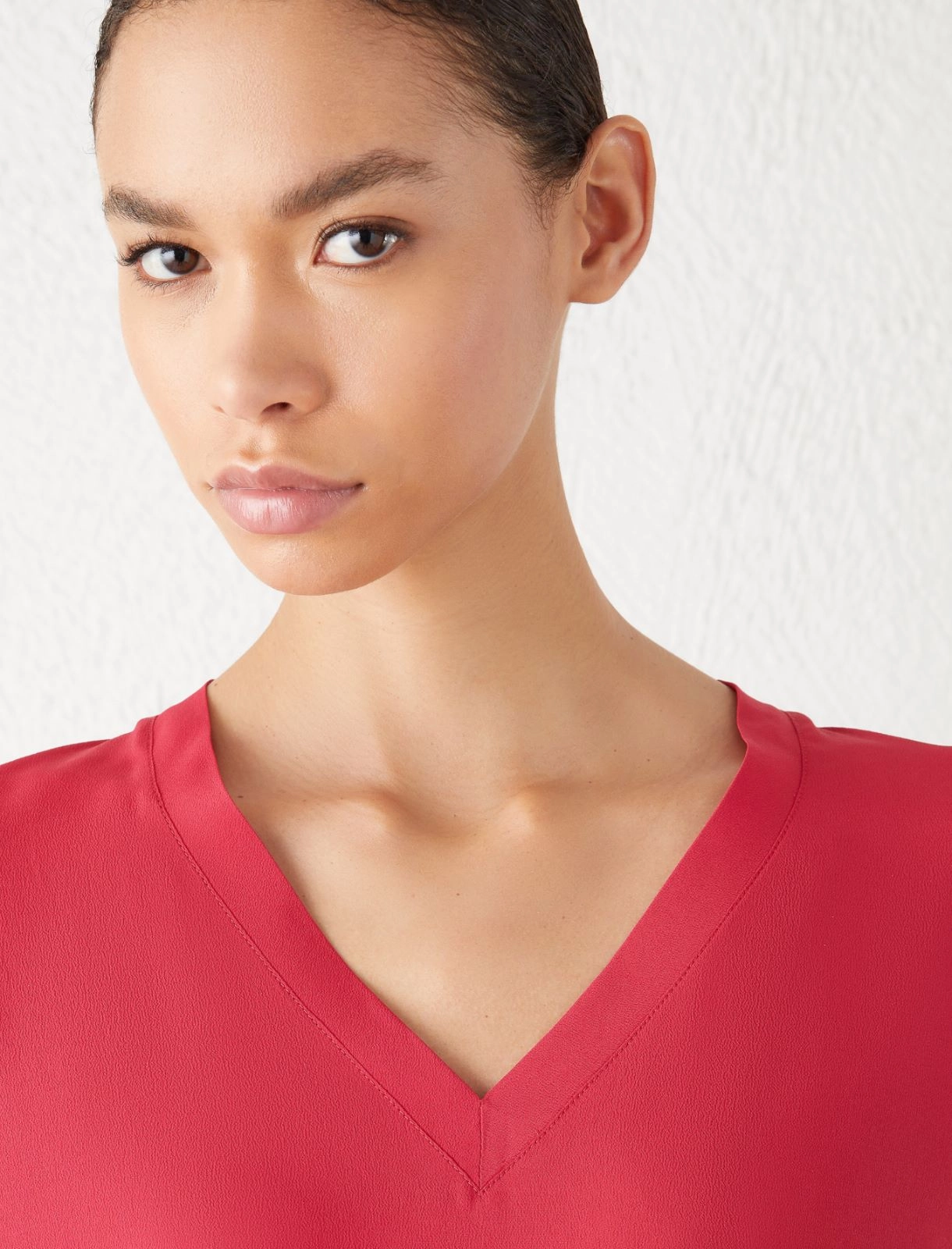 blusa con scollo a V PIALLA 003 MARella 