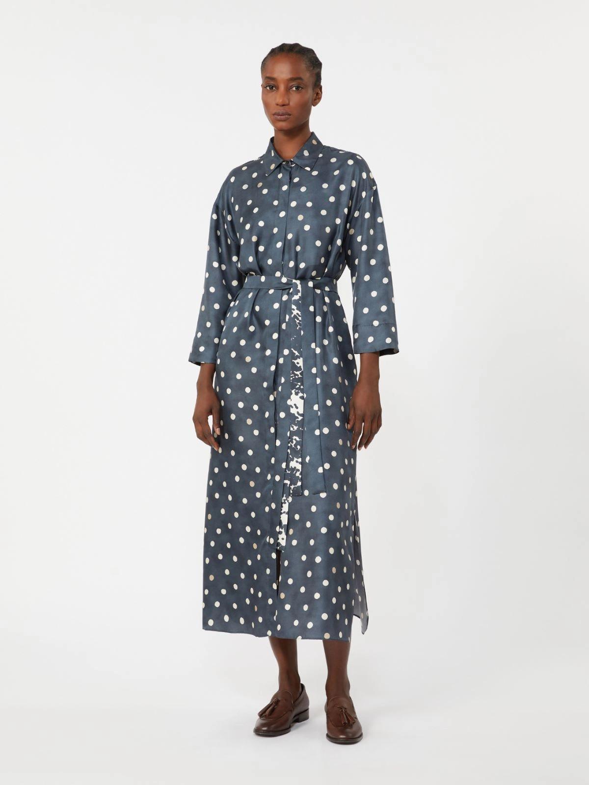 abito in twill di seta SMMLEVA 001 S MAXMARA 