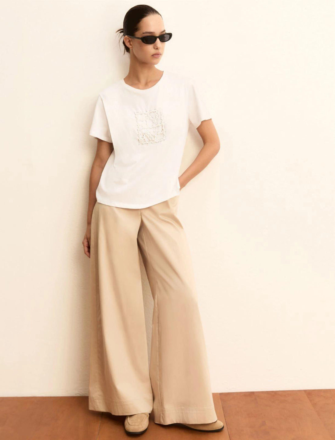 T-shirt con pailettes EMMTEMA 001 EMME MARELLA 