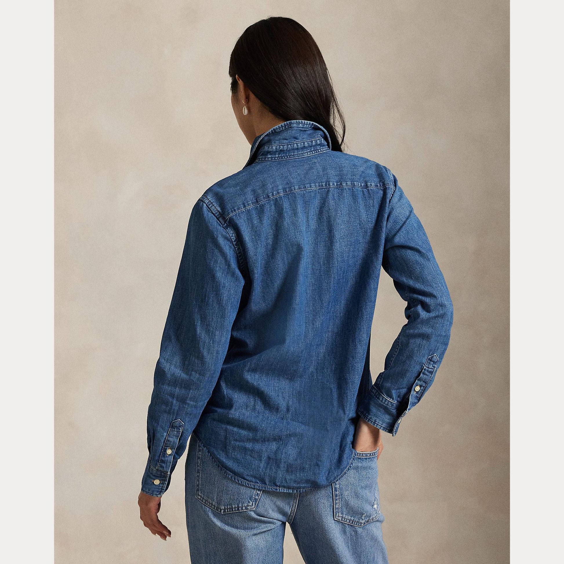 camicia in denim 211-969458 001 RALPH LAUREN POLO 