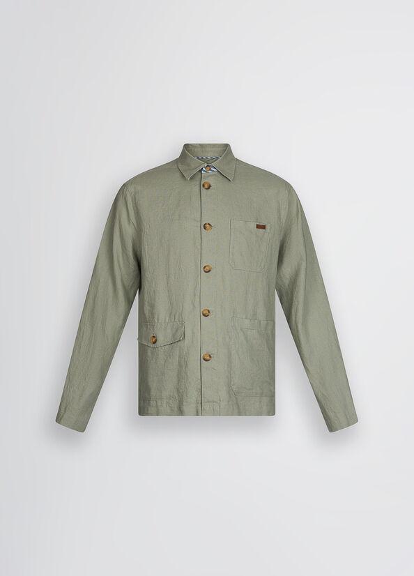 field jacket in lino QA5059T4346 76206 liU JO 