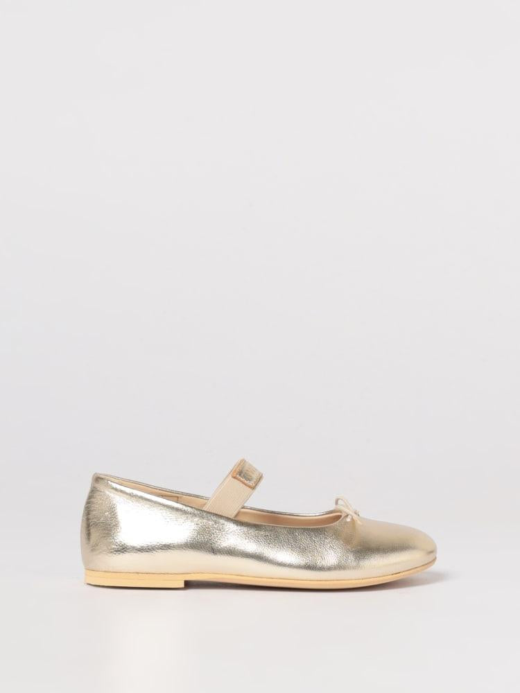 ballerina in pelle platino 261GCB030 10363 TWINSET GIRL 