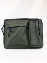 RAINS Borsa custodia texel laptop Green