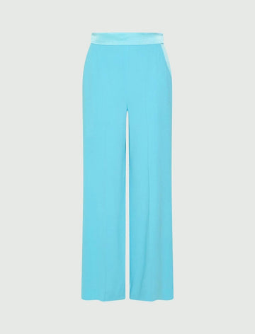 Pantalone ampio in envers satin MLLSTAMPA 004 MARella 