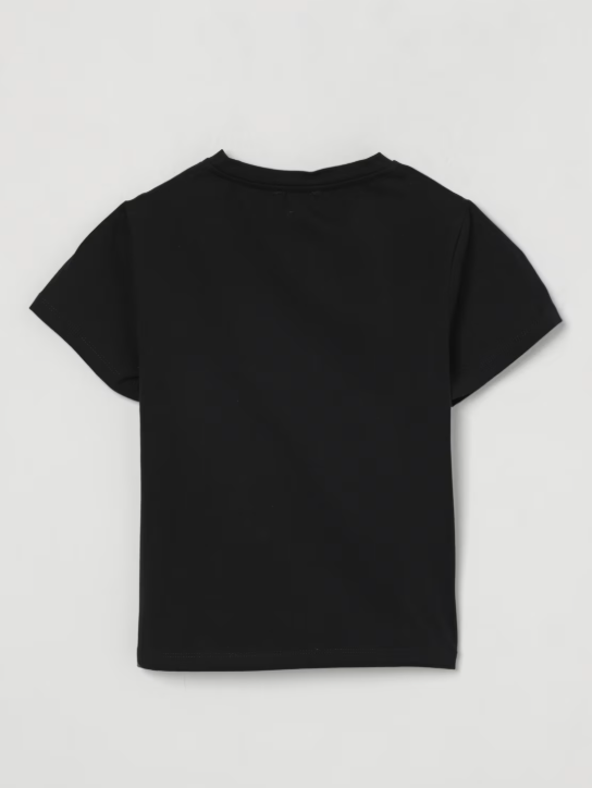 t-shirt con fiori patch 251GJ2489 00006 TWINSET GIRL 