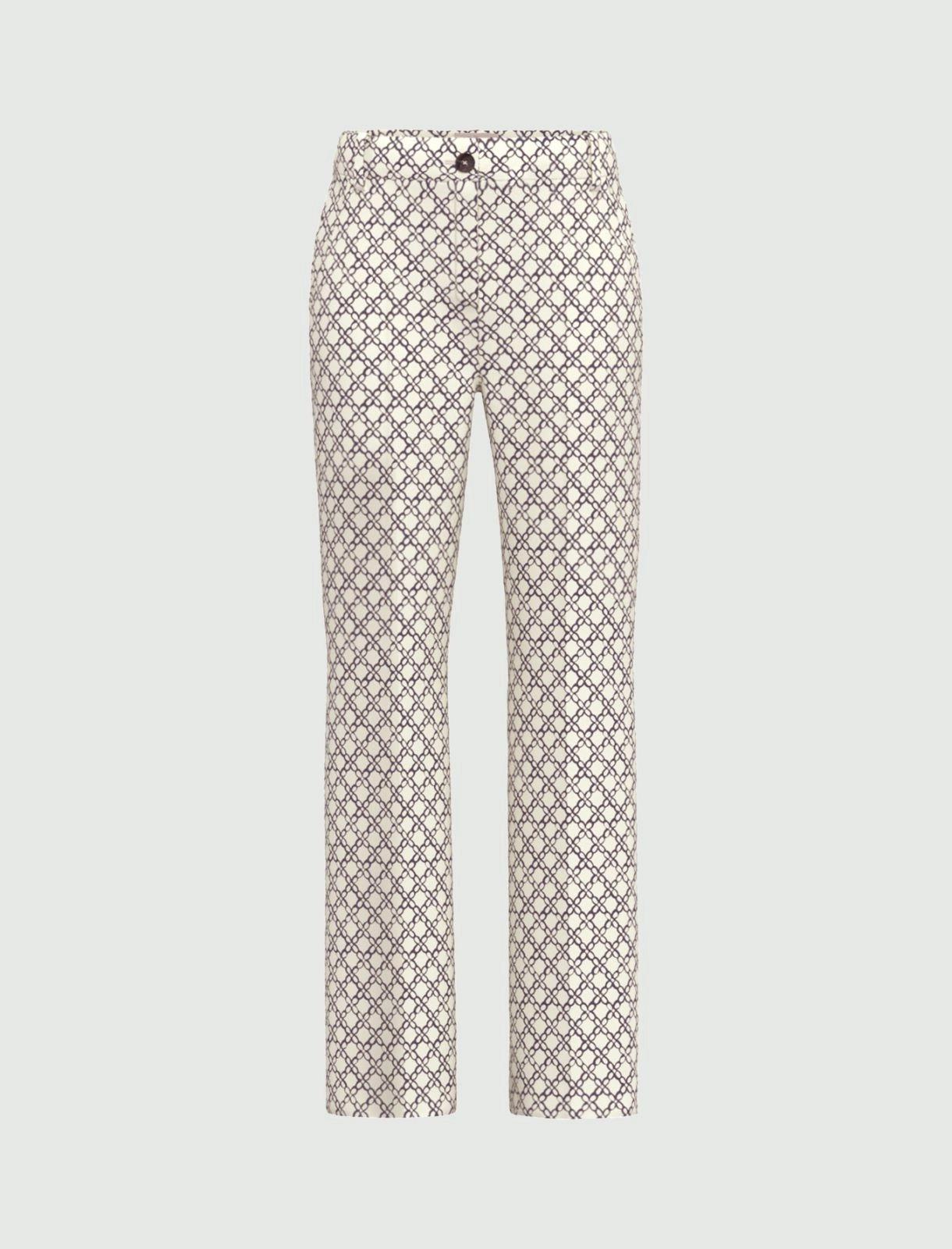 pantalone flare cotone stretch EMMCLASSI 001 EMME MARELLA 