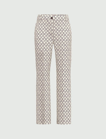 pantalone flare cotone stretch EMMCLASSI 001 EMME MARELLA 