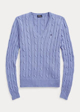 RALPH LAUREN POLO Maglia polo ralph lauren a trecce Azzurro