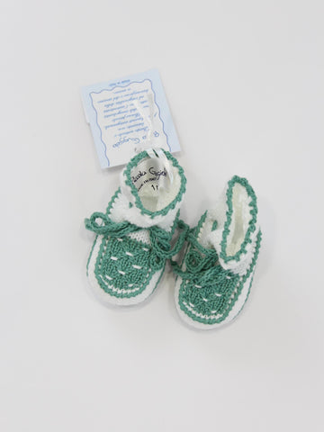 scarpine nascita piccola giuggiola in cotone MONDELLO SCARPINA UNI PICCOLA GIUGGIOLA 