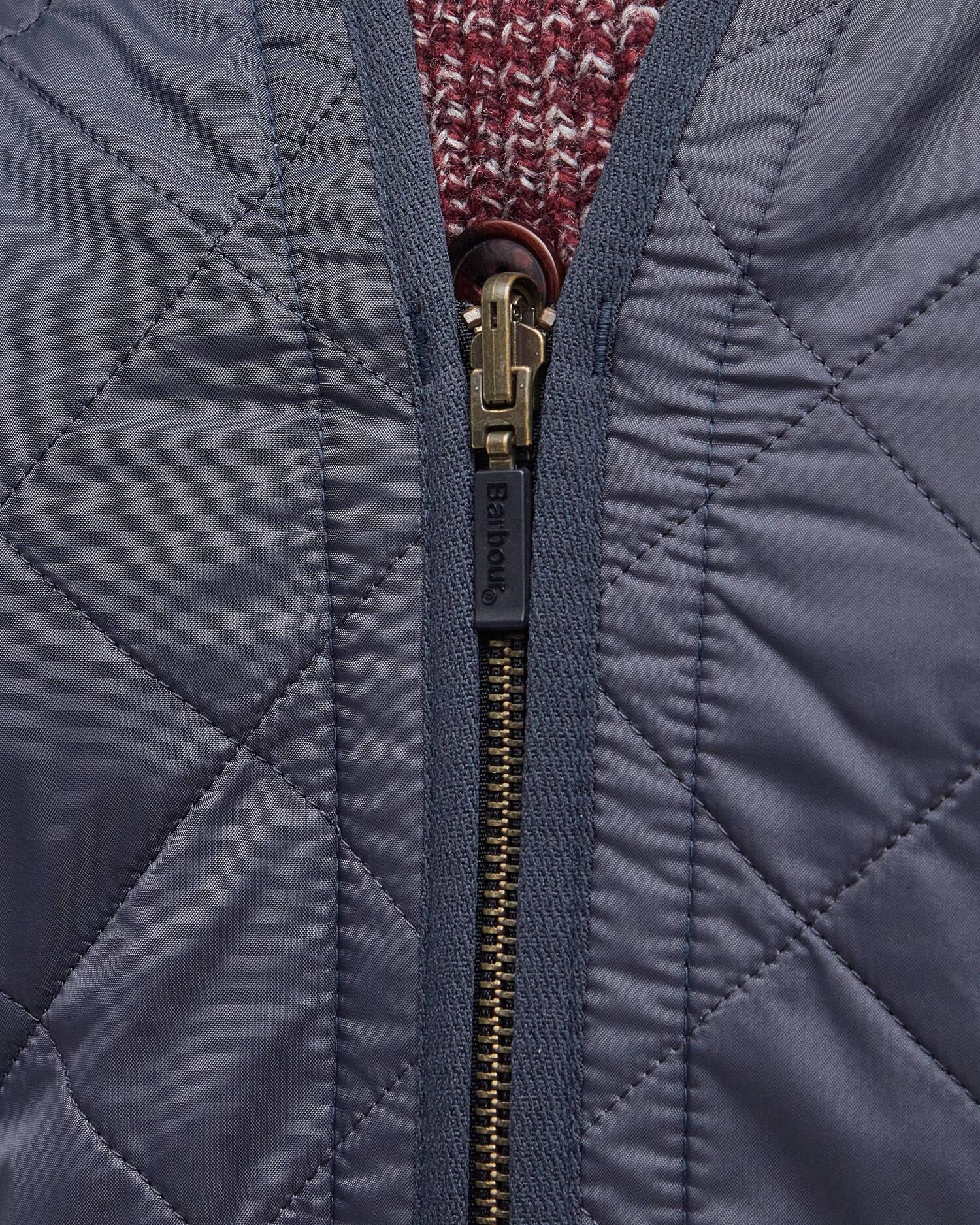 gilet trapuntato con zip polarquilt MLI0002 MLI NY91 BARBOUR 