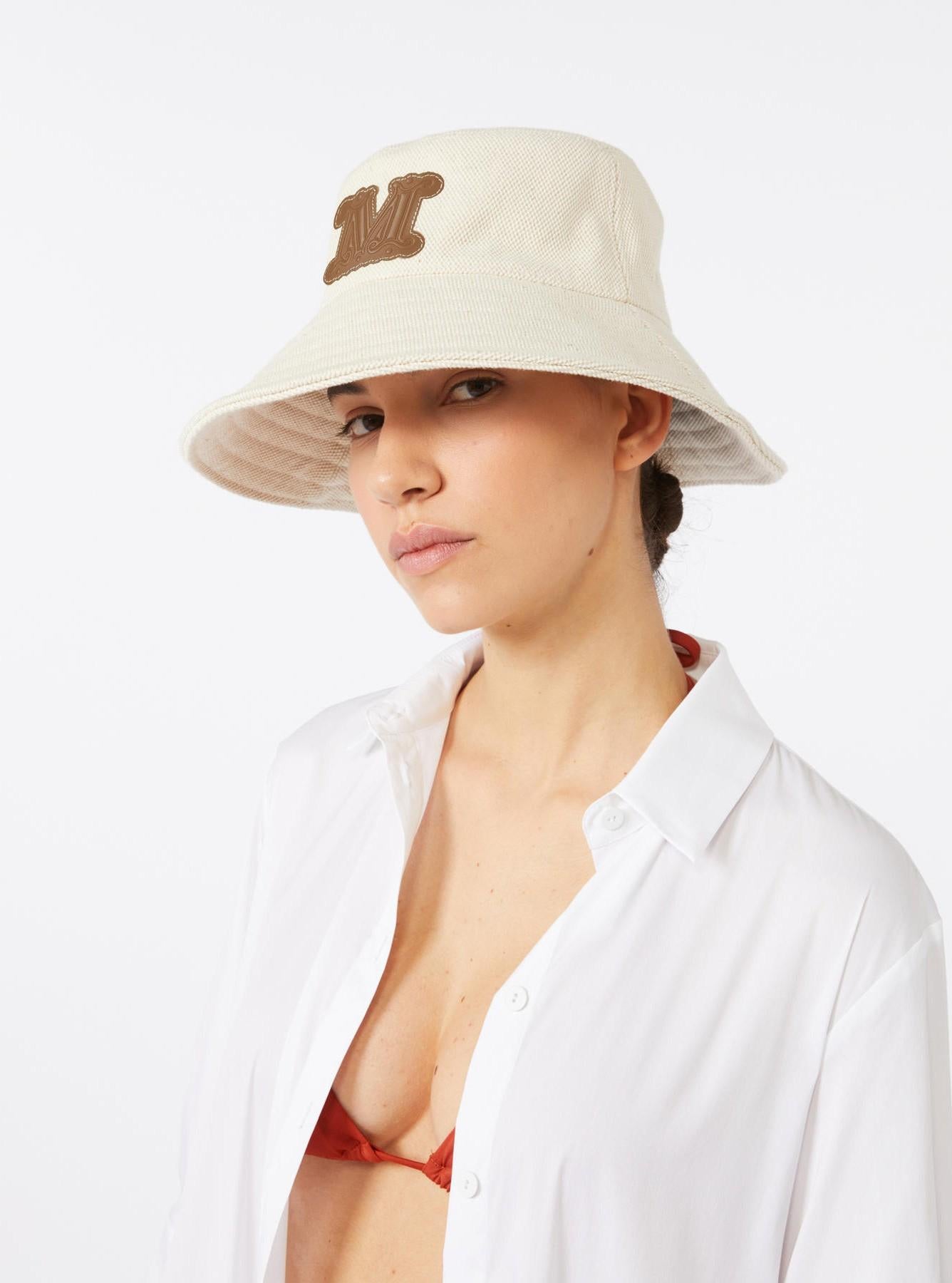 cappello in canvas BCHGONDOLA 001 MAXMARABEACHWEAR 
