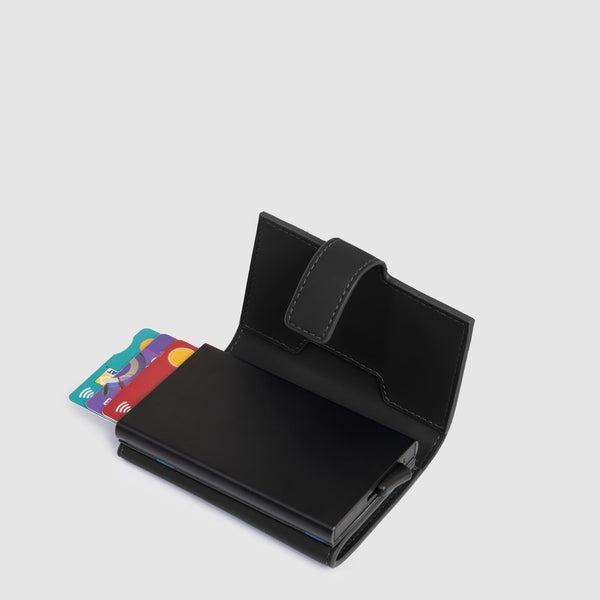 portacarte automatico PP5649C2OWR N PIQUADRO 
