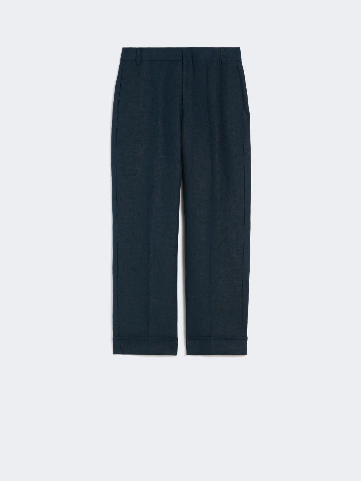 pantalone in lino SMMANSELMO 004 S MAXMARA 