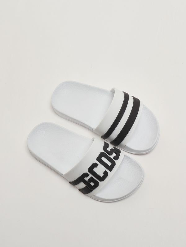 ciabatte con fascia logo GCK110 034 B GCDS 
