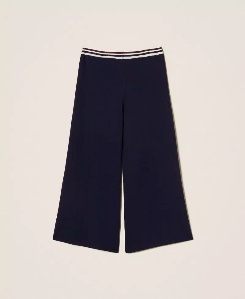 pantalone con bande bicolor 252GJ3031 11956 TWINSET GIRL 