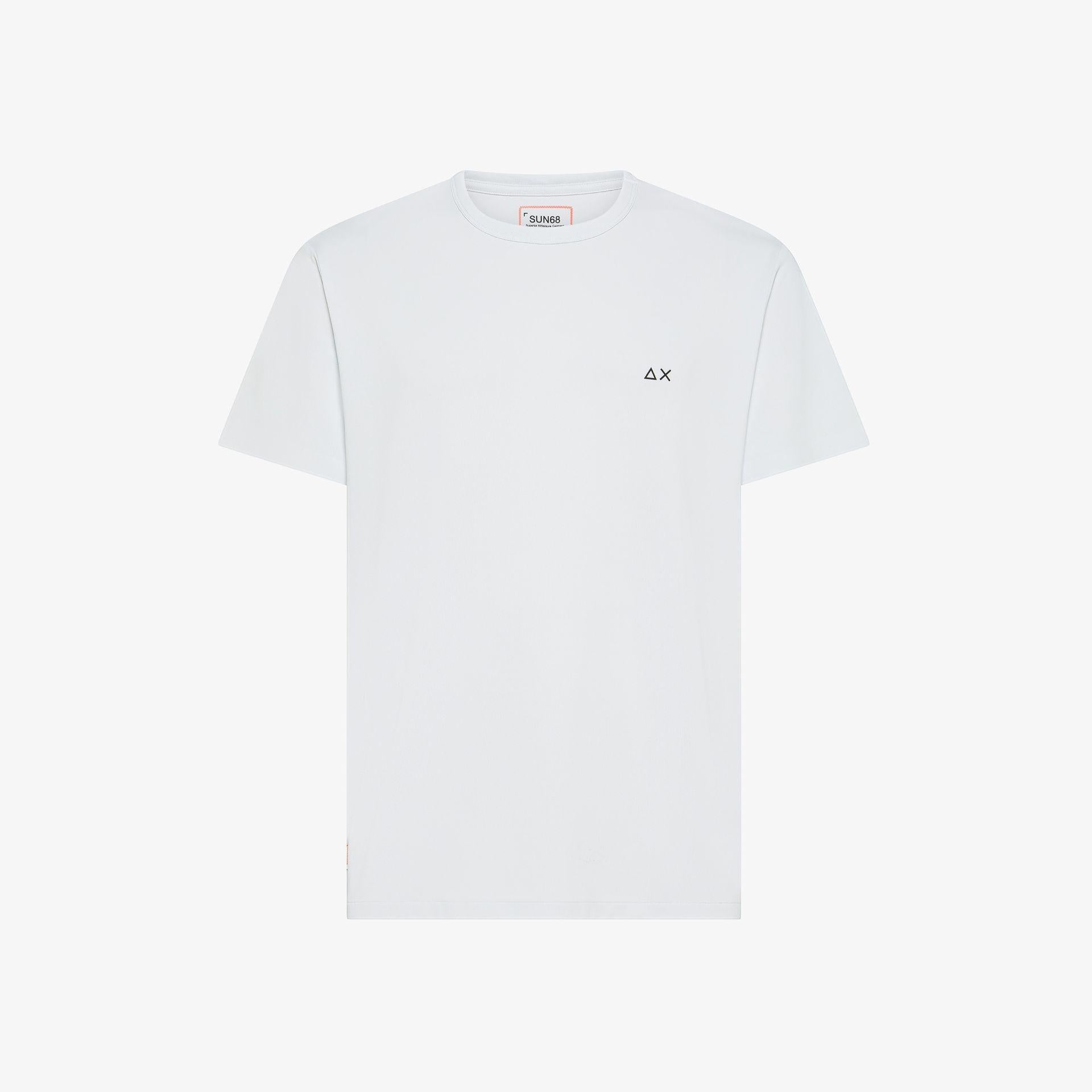 t-shirt in piquet tech T36135 BIANCO SUN68 