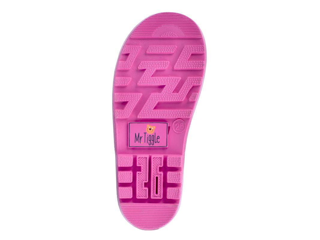 stivali unicorno anti pioggia BOOT 001-036 PINK MR. TIGGLE 