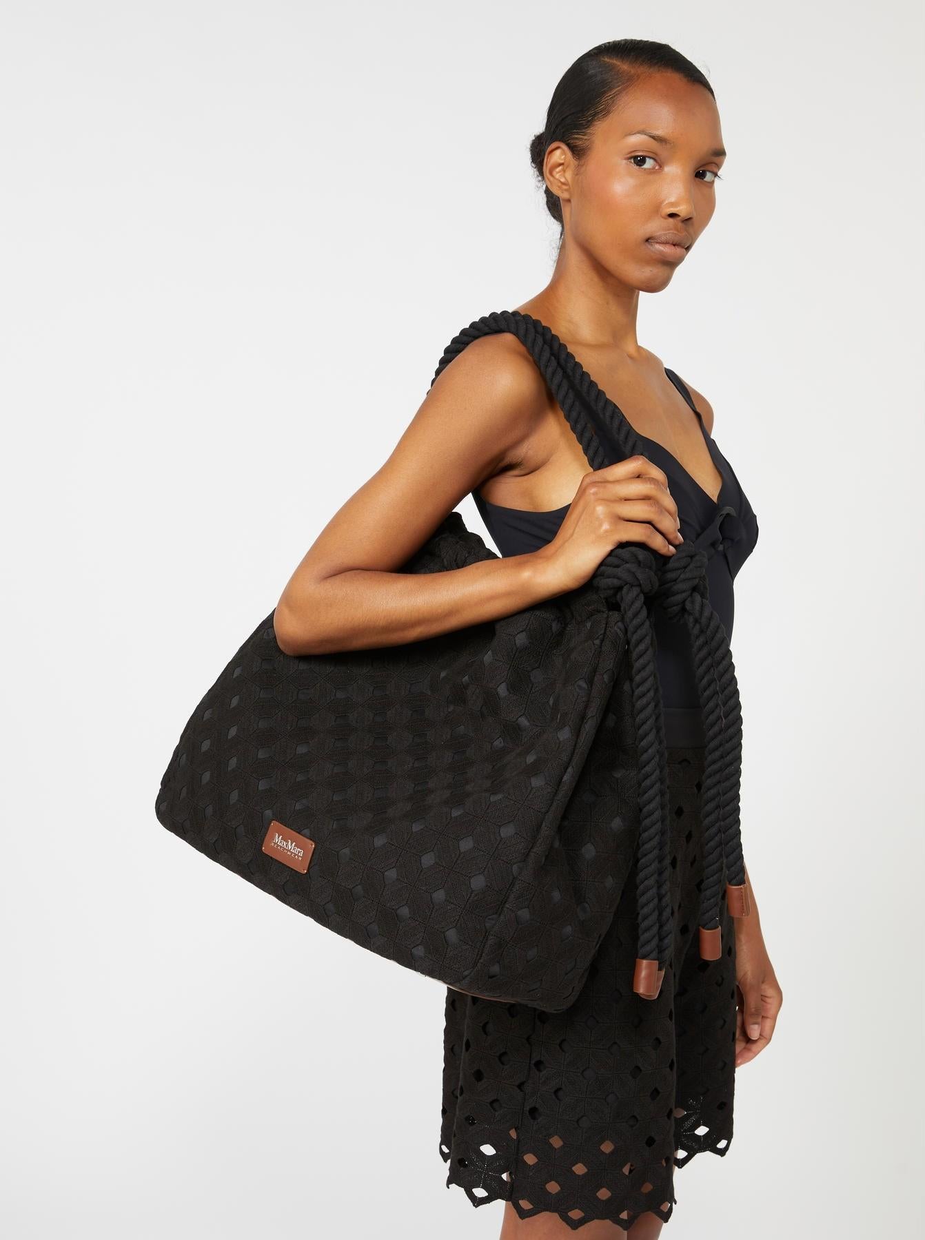 maxi borsa con manici in corda BCHARTE 002 MAXMARA BEACHWEAR 