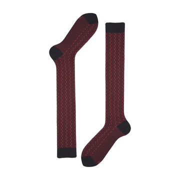 calza lunga zig zag 64520G V0137 RED 