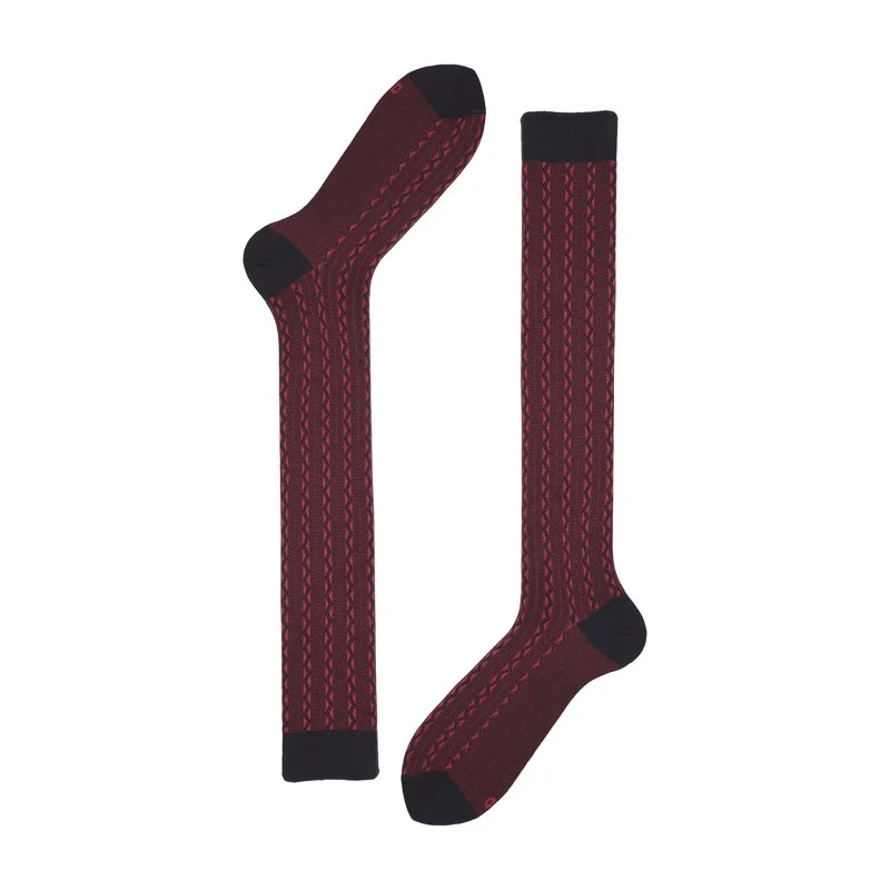 calza lunga zig zag 64520G V0137 RED 