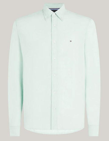 camicia in lino regular fit MW0MW34602 LXZ TOMMY HILFIGER 