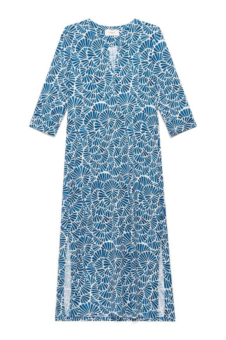 abito shell JF6673 70672 D8090 BLU/NATURALE MALI'PARMI 