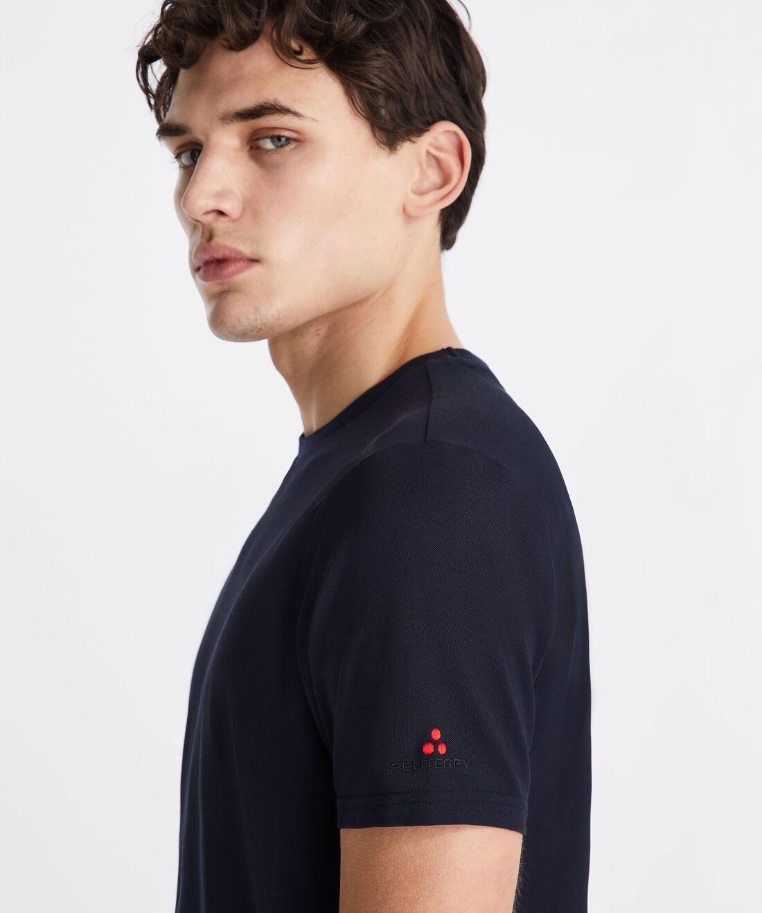 t-shirt in cotone e seta ZOLE 02 215 PeUTEREY 