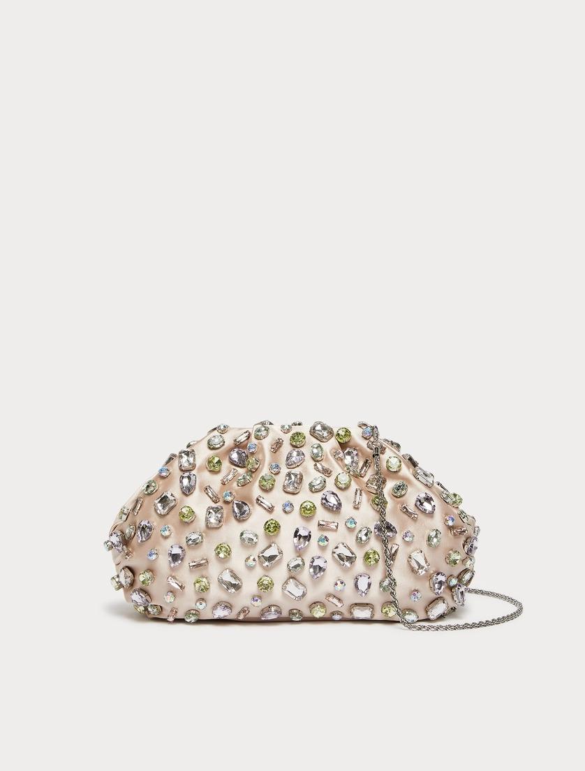 Borsa in raso con cabochon MRENODO 001 MARINA RINALDI 